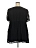 Torrid Black Short Sleeve Blouse Size 4X Plus (4) - photo 2
