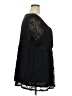 Torrid Black Short Sleeve Blouse Size 4X Plus (4) - photo 4
