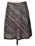 Margaret M Chevron-herringbone Gray Casual Skirt Size L - photo 1