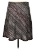 Margaret M Chevron-herringbone Gray Casual Skirt Size L - photo 2