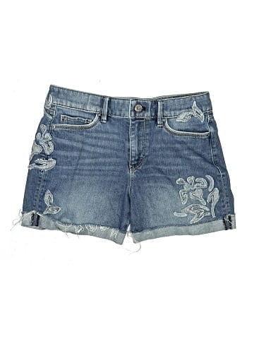 White House Black Market Denim Shorts (view 1)