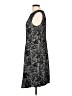 Nine West Graphic Black Cocktail Dress Size 10 - photo 5