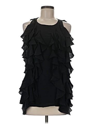 Maje Sleeveless Silk Top (view 1)