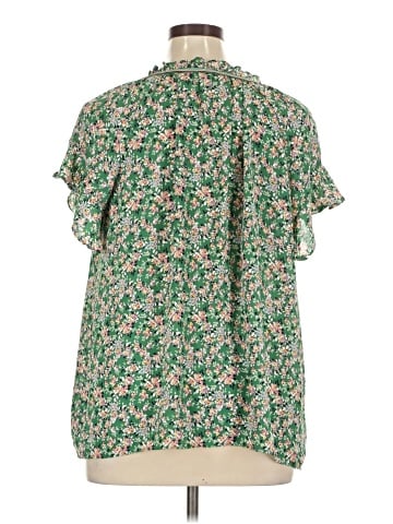 Max Studio Short Sleeve Blouse (view 2)