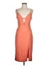 Bebe Orange Casual Dress Size M - photo 1