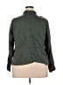 Cj Banks 100% Cotton Green Jacket Size 2X - photo 2