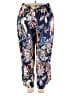 Unbranded 100% Polyester Print Blue Casual Pants Size 4X - photo 1