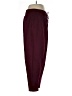 Xersion Solid Burgundy Casual Pants Size L - photo 4