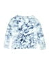 Crewcuts 100% Cotton Tie-dye Blue Sweatshirt Size 14 - photo 2