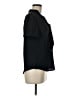 ModCloth 100% Polyester Black Short Sleeve Blouse Size M - photo 4