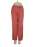 J.Crew 100% Cotton Solid Red Casual Pants Size 00 - photo 1