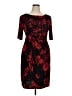 Connected Apparel Black Cocktail Dress Size 16 - photo 1