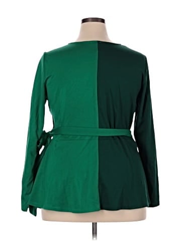 ELOQUII 3/4 Sleeve Blouse (view 2)