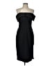 Nordstrom Solid Black Cocktail Dress Size L - photo 1