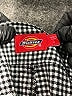 Dickies Houndstooth Gray Casual Pants Size 5 - photo 4