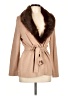 Talbots 100% Merino Wool Tan Wool Cardigan Size Lg Petite - photo 1
