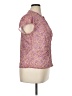 DR2 Paisley Pink Short Sleeve Blouse Size XL - photo 4