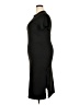 Unbranded Solid Black Casual Dress Size XXL - photo 5