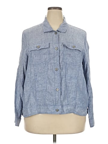 Jones New York Long Sleeve Button-Down Shirt (view 1)