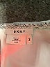DKNY 100% Polyester Tweed Silver Casual Dress Size 2 - photo 7