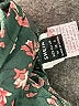 Shein 100% Polyester Floral Black Casual Dress Size 6 - photo 4