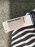 American Apparel Stripes Gray Casual Dress Size L - photo 7