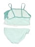 Carter's Color Block Green Two Piece Swimsuit Size 14 - photo 2