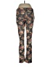 Xhilaration Floral Brown Casual Pants Size 11 - photo 2