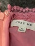 Just Me 100% Polyester Pink Cocktail Dress Size XL - photo 7