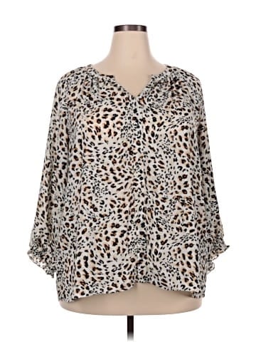 Zac & Rachel 3/4 Sleeve Blouse (view 1)