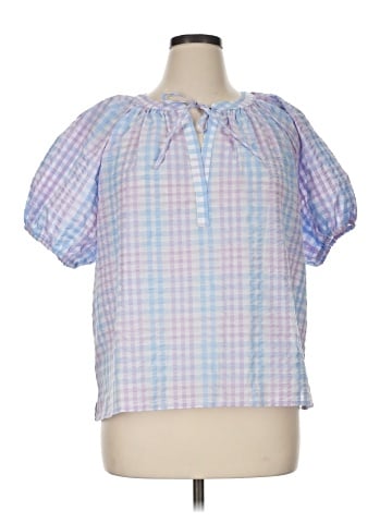 Ann Taylor LOFT Short Sleeve Blouse (view 1)