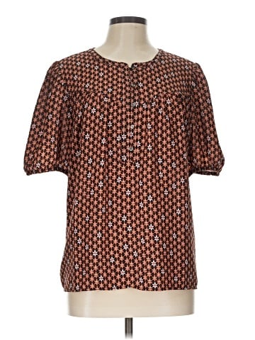 Ann Taylor LOFT Short Sleeve Blouse (view 1)