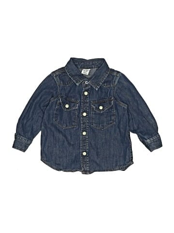 Baby Gap Long Sleeve Button-Down Shirt (view 1)