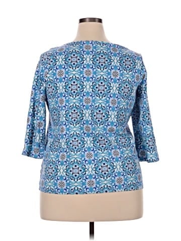 Talbots 3/4 Sleeve T-Shirt (view 2)