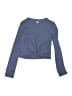 Zella Blue Long Sleeve Top Size 8 - 10 - photo 1