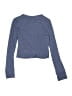 Zella Blue Long Sleeve Top Size 8 - 10 - photo 2