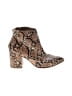 Steve Madden Brown Ankle Boots Size 8 1/2 - photo 1