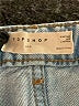 Topshop 100% Cotton Color Block Blue Jeans Size 30 waist - photo 7