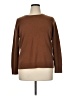 Nordstrom 100% Cashmere Brown Cashmere Pullover Sweater Size XL - photo 1