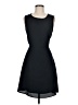 Dex 100% Polyester Solid Black Cocktail Dress Size M - photo 1