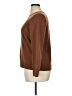 Nordstrom 100% Cashmere Brown Cashmere Pullover Sweater Size XL - photo 5
