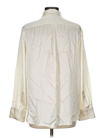 Banana Republic Long Sleeve Silk Top (view 2)