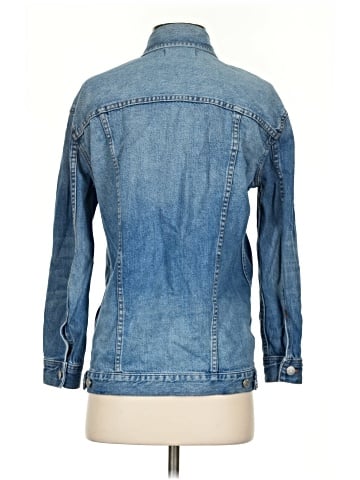 Madewell The Oversized Jean Jacket in Capstone Wash (view 2)