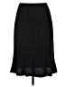 Ann Taylor Solid Black Formal Skirt Size 6 - photo 2