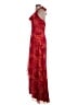 Halston Heritage 100% Polyester Red Cocktail Dress Size 2 - photo 5