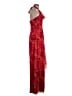 Halston Heritage 100% Polyester Red Cocktail Dress Size 2 - photo 4