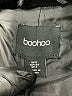 Boohoo 100% Polyester Black Coat Size 2 - photo 6
