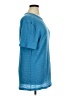 Unbranded Blue Short Sleeve Top Size XL - photo 4