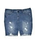 Torrid Blue Denim Shorts Size 10 - photo 1