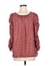 Max Studio 100% Polyester Red Long Sleeve Blouse Size M - photo 1
